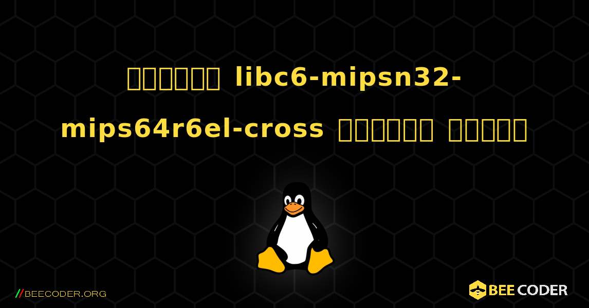 কিভাবে libc6-mipsn32-mips64r6el-cross  ইনস্টল করবেন. Linux