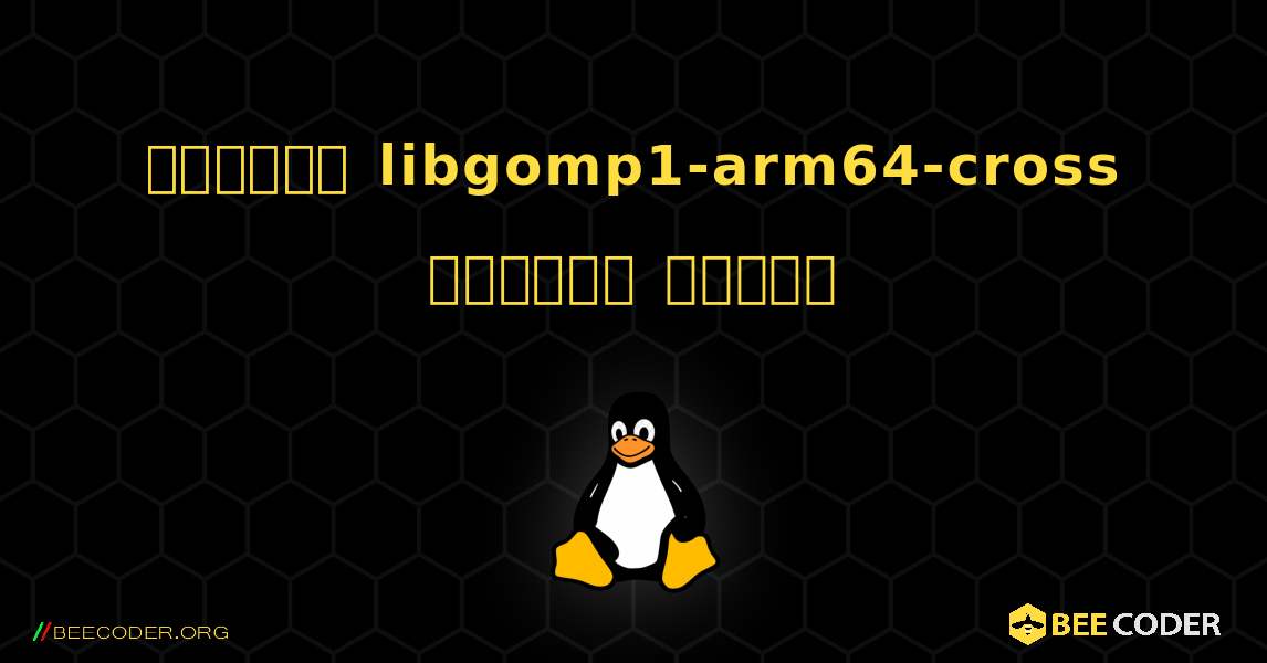 কিভাবে libgomp1-arm64-cross  ইনস্টল করবেন. Linux