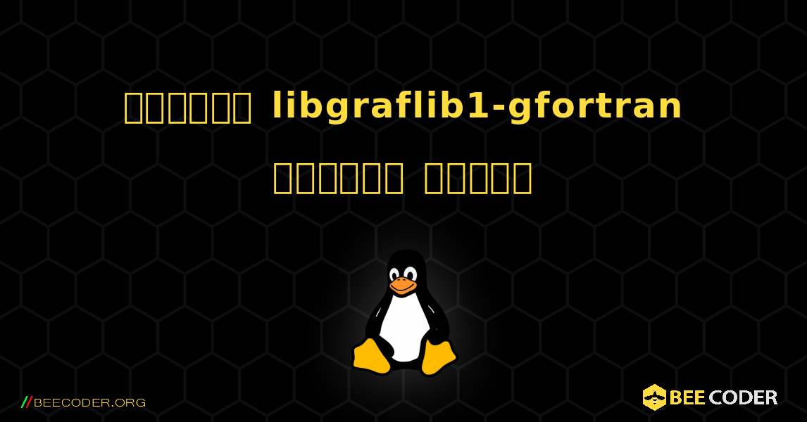 কিভাবে libgraflib1-gfortran  ইনস্টল করবেন. Linux