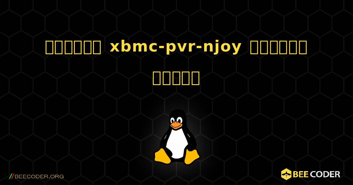 কিভাবে xbmc-pvr-njoy  ইনস্টল করবেন. Linux