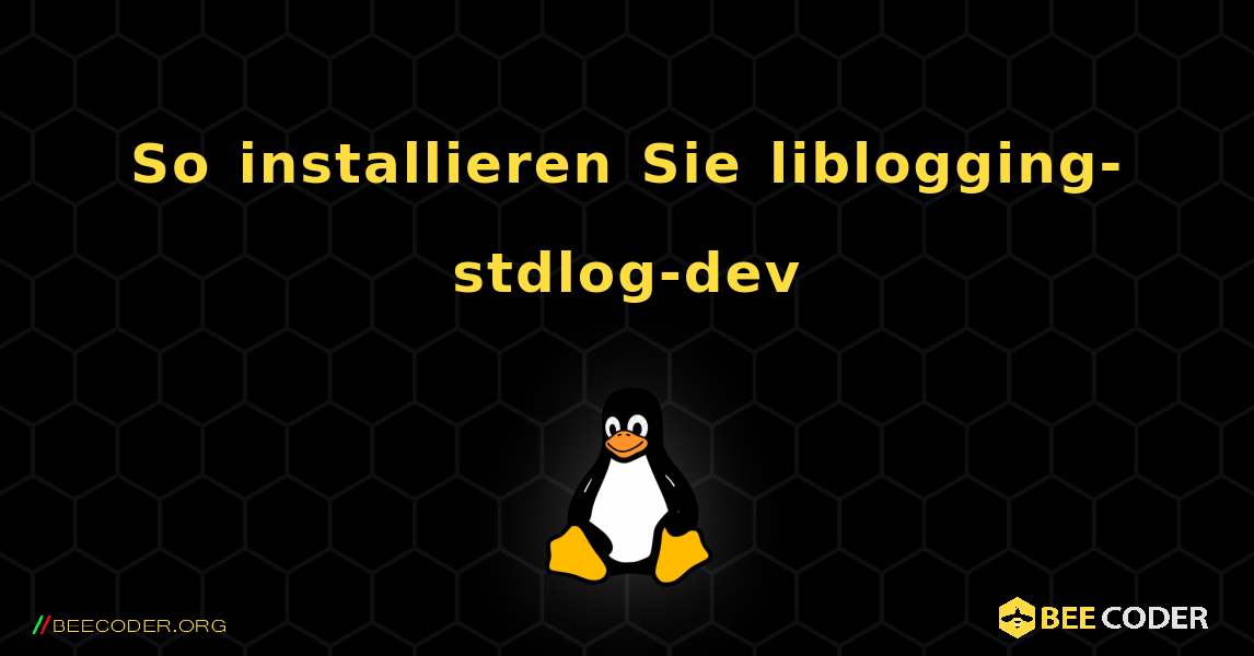 So installieren Sie liblogging-stdlog-dev . Linux