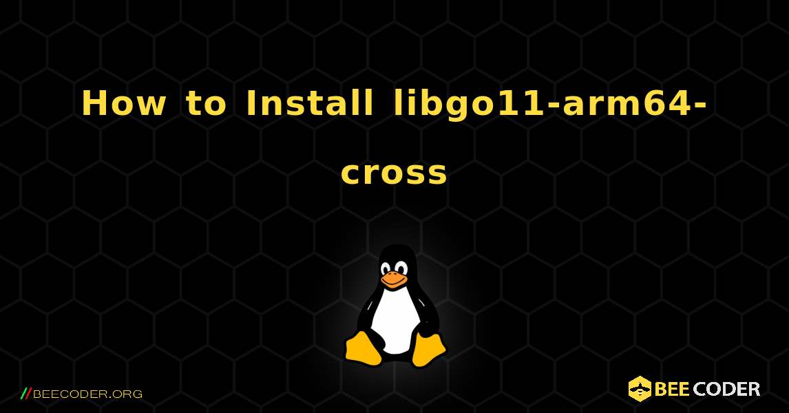 How to Install libgo11-arm64-cross . Linux