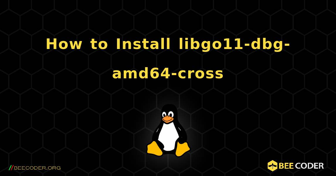 How to Install libgo11-dbg-amd64-cross . Linux