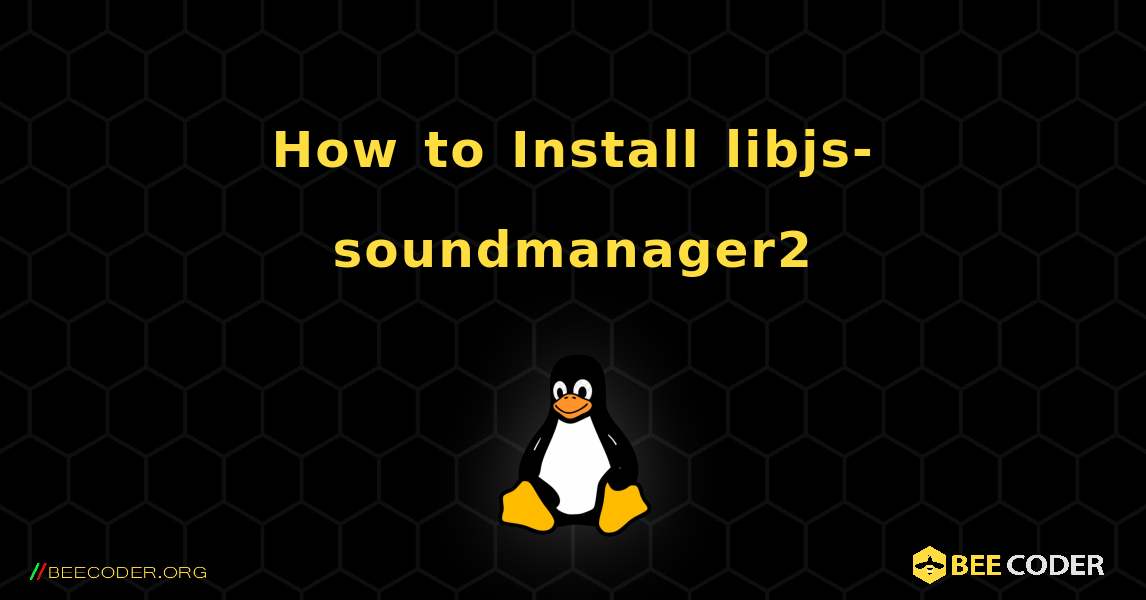 How to Install libjs-soundmanager2 . Linux