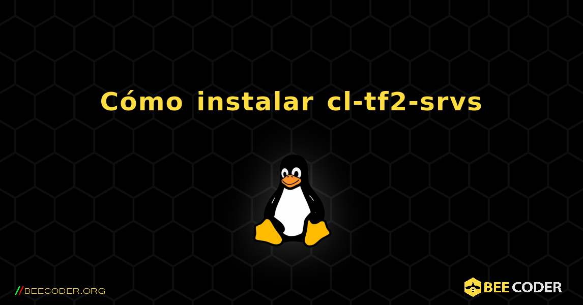Cómo instalar cl-tf2-srvs . Linux