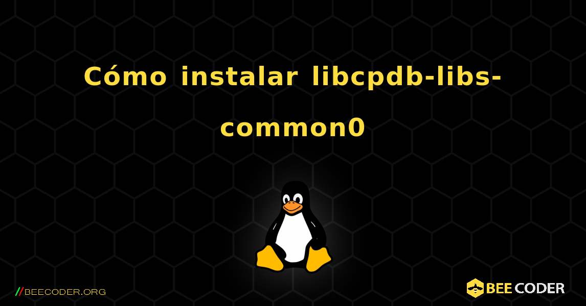 Cómo instalar libcpdb-libs-common0 . Linux