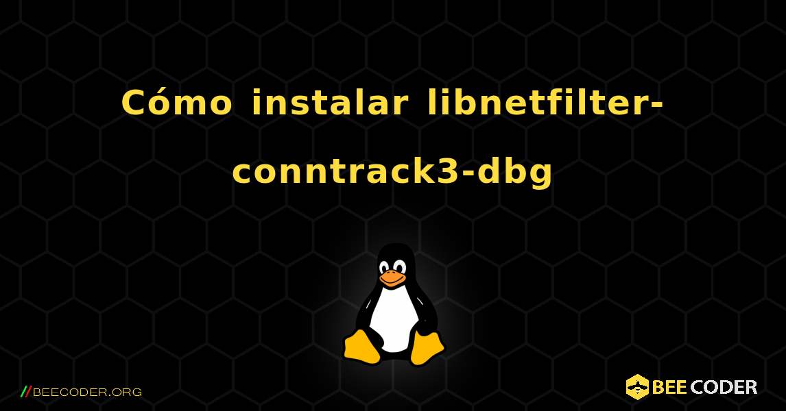 Cómo instalar libnetfilter-conntrack3-dbg . Linux