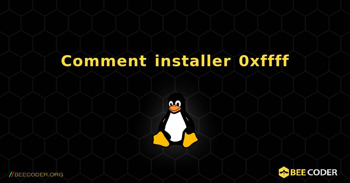 Comment installer 0xffff . Linux