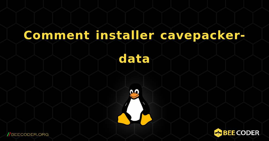 Comment installer cavepacker-data . Linux