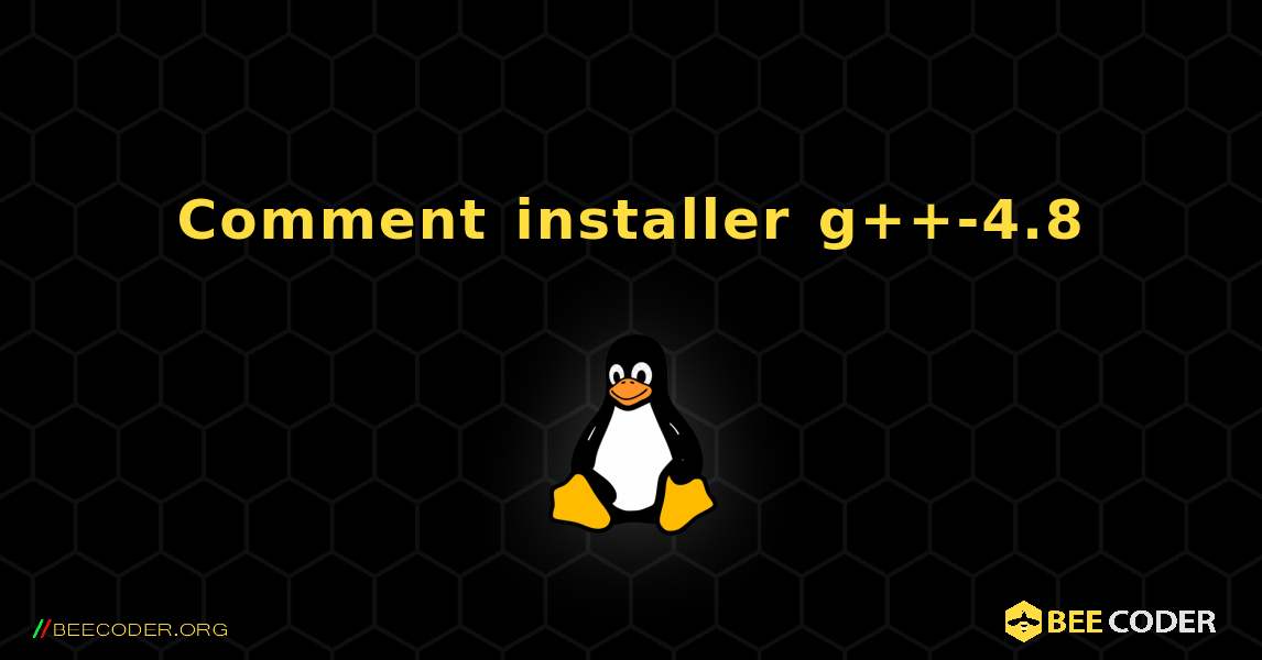 Comment installer g++-4.8 . Linux