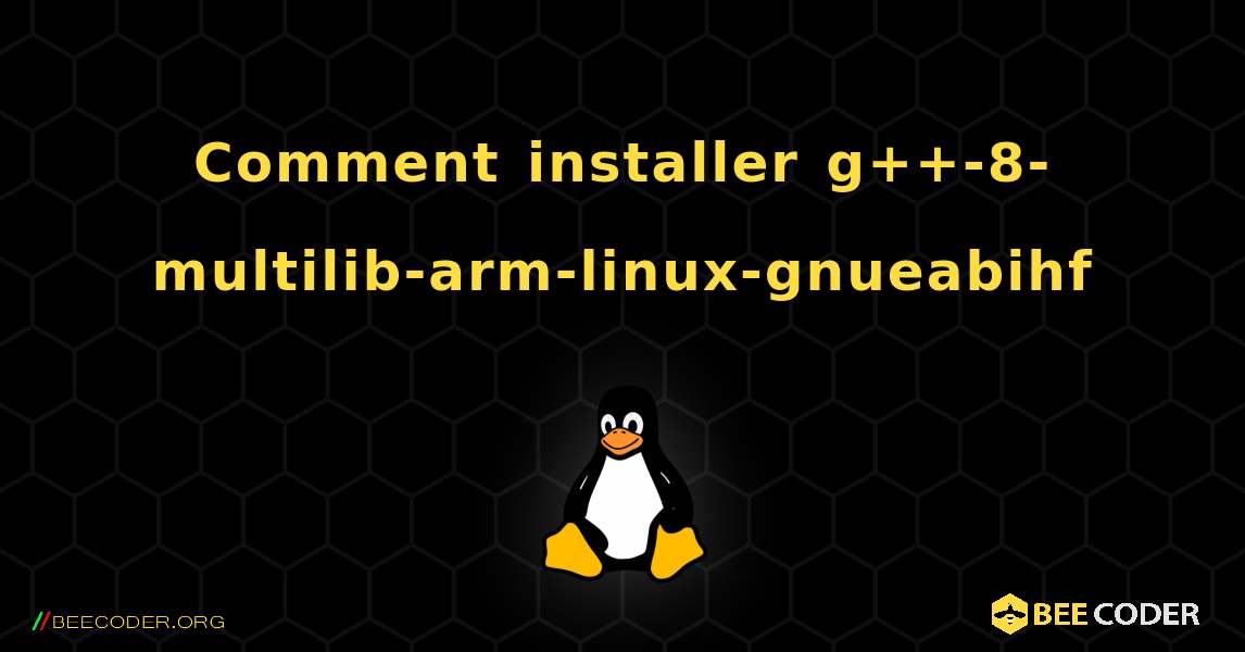 Comment installer g++-8-multilib-arm-linux-gnueabihf . Linux