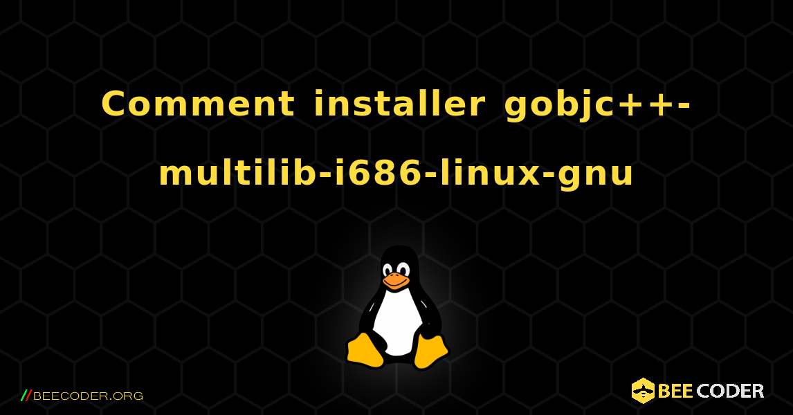 Comment installer gobjc++-multilib-i686-linux-gnu . Linux