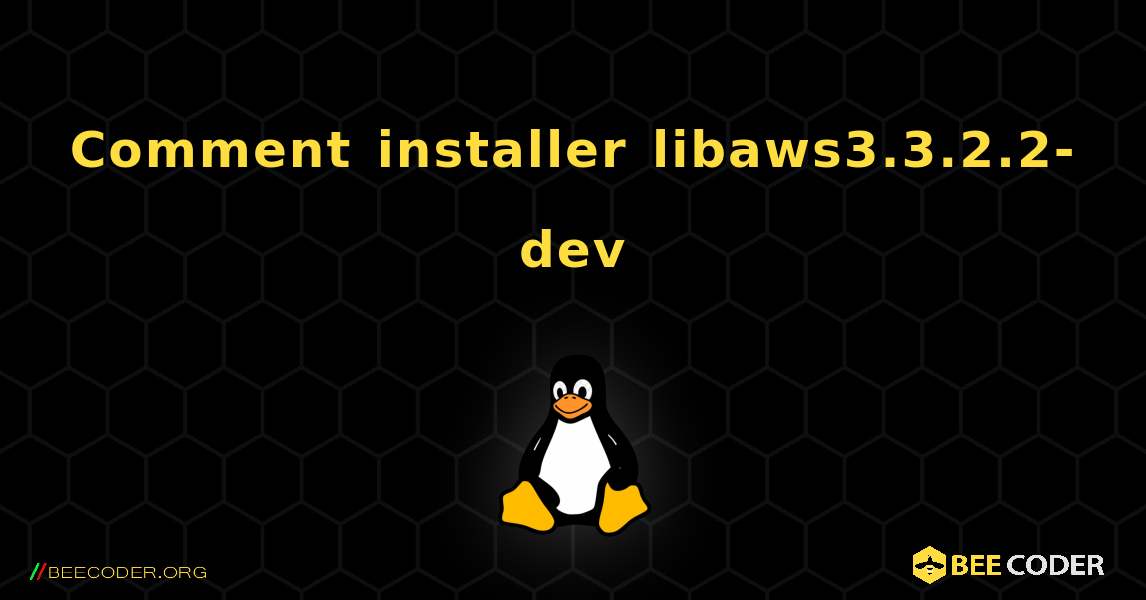 Comment installer libaws3.3.2.2-dev . Linux