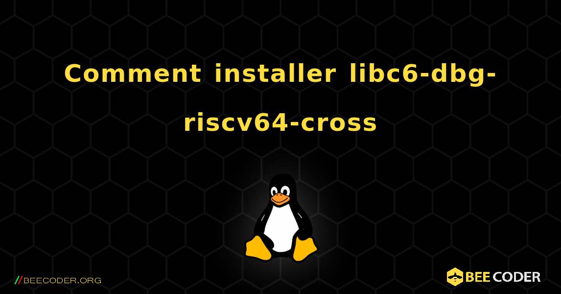 Comment installer libc6-dbg-riscv64-cross . Linux