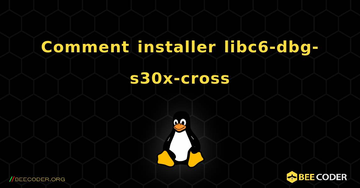 Comment installer libc6-dbg-s30x-cross . Linux