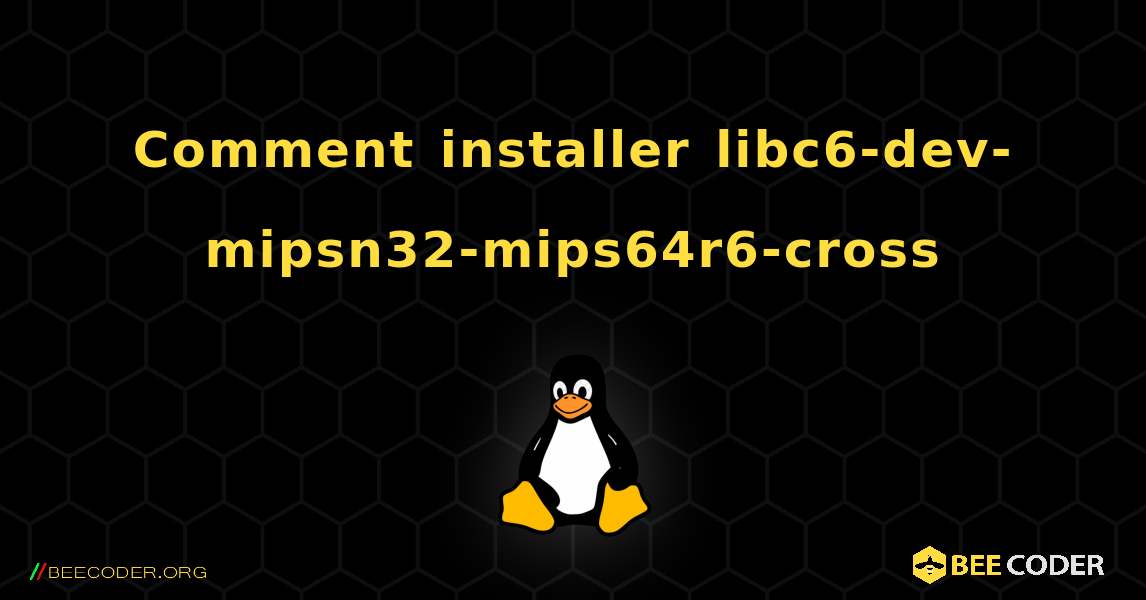 Comment installer libc6-dev-mipsn32-mips64r6-cross . Linux