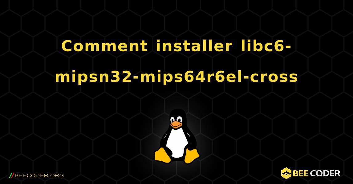 Comment installer libc6-mipsn32-mips64r6el-cross . Linux