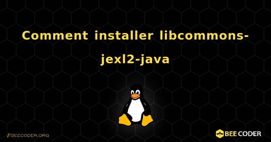 Comment installer libcommons-jexl2-java . Linux
