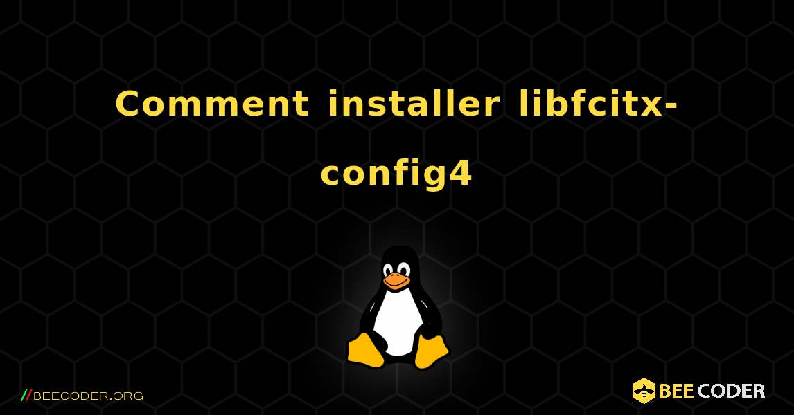 Comment installer libfcitx-config4 . Linux