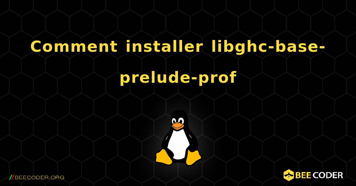 Comment installer libghc-base-prelude-prof . Linux