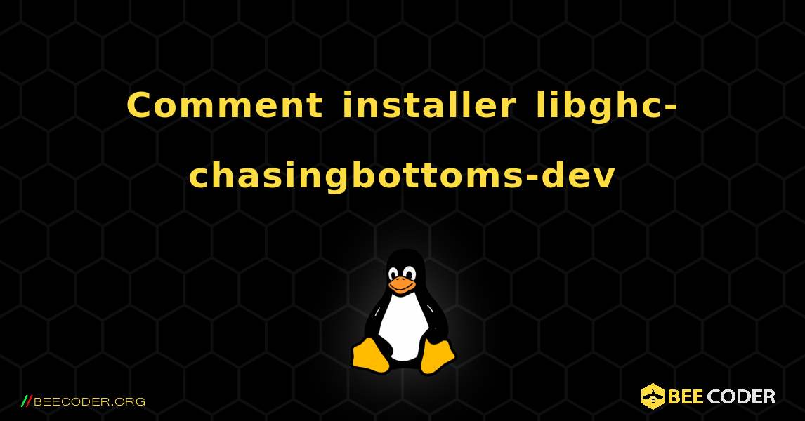 Comment installer libghc-chasingbottoms-dev . Linux