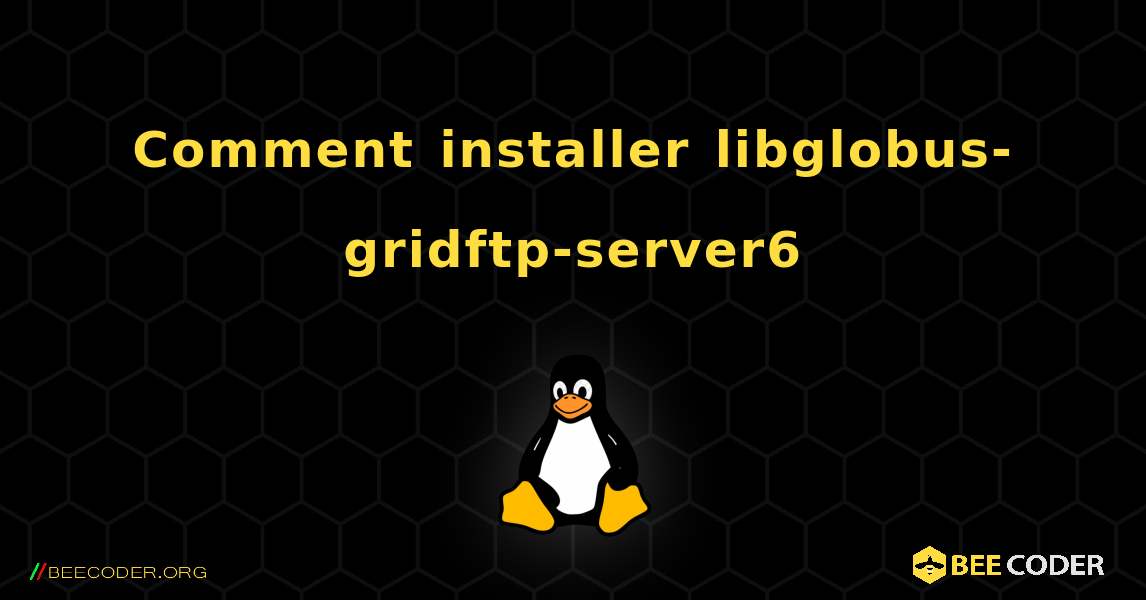 Comment installer libglobus-gridftp-server6 . Linux