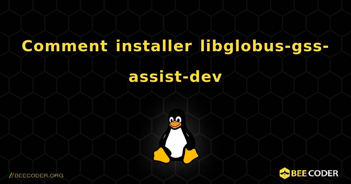 Comment installer libglobus-gss-assist-dev . Linux