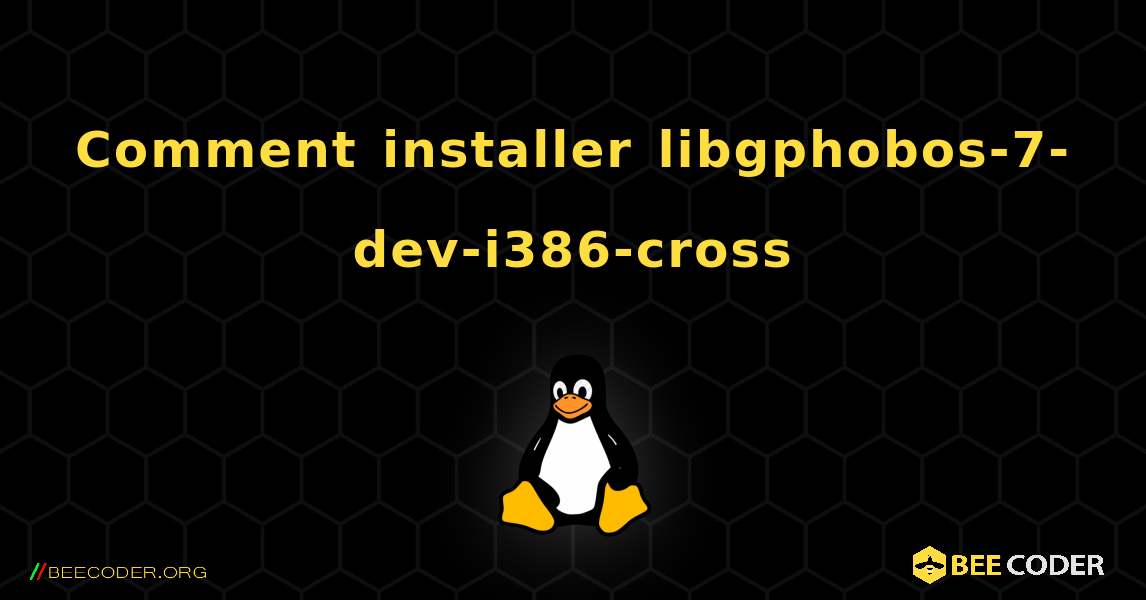 Comment installer libgphobos-7-dev-i386-cross . Linux