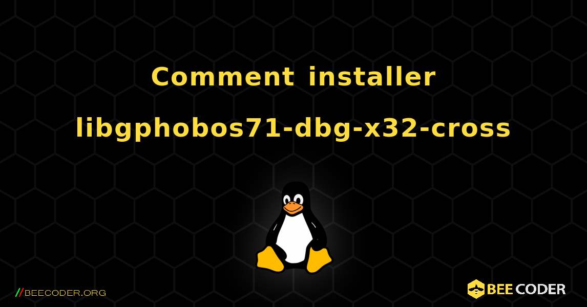 Comment installer libgphobos71-dbg-x32-cross . Linux