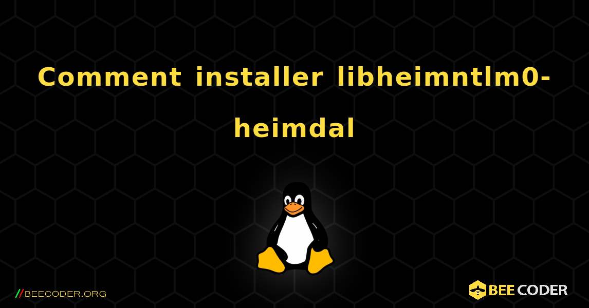 Comment installer libheimntlm0-heimdal . Linux