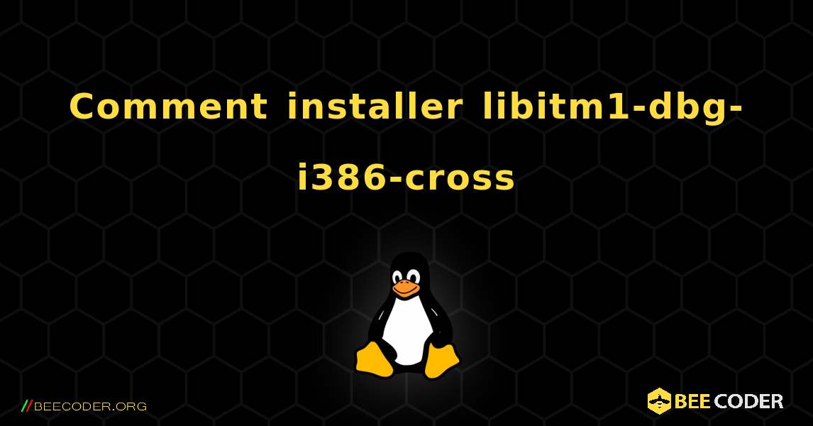 Comment installer libitm1-dbg-i386-cross . Linux