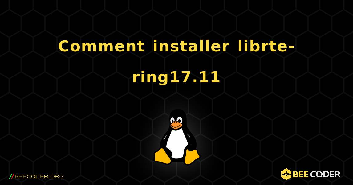 Comment installer librte-ring17.11 . Linux