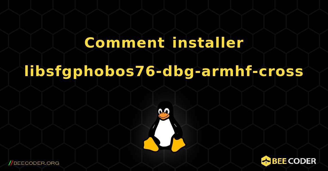Comment installer libsfgphobos76-dbg-armhf-cross . Linux