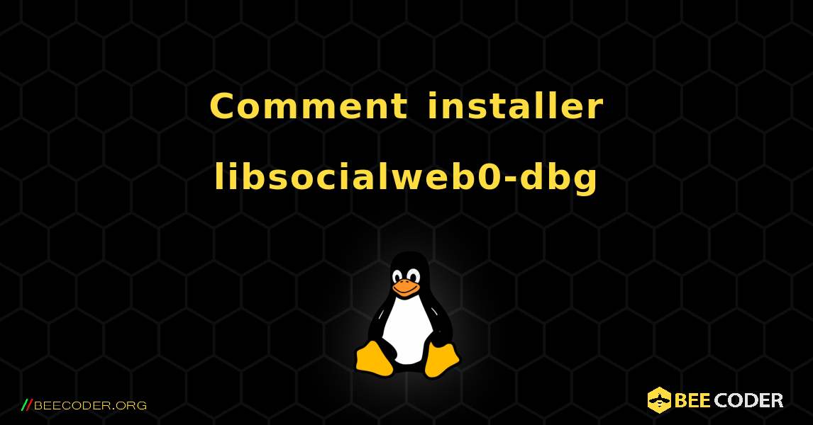 Comment installer libsocialweb0-dbg . Linux
