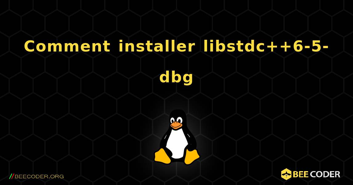 Comment installer libstdc++6-5-dbg . Linux