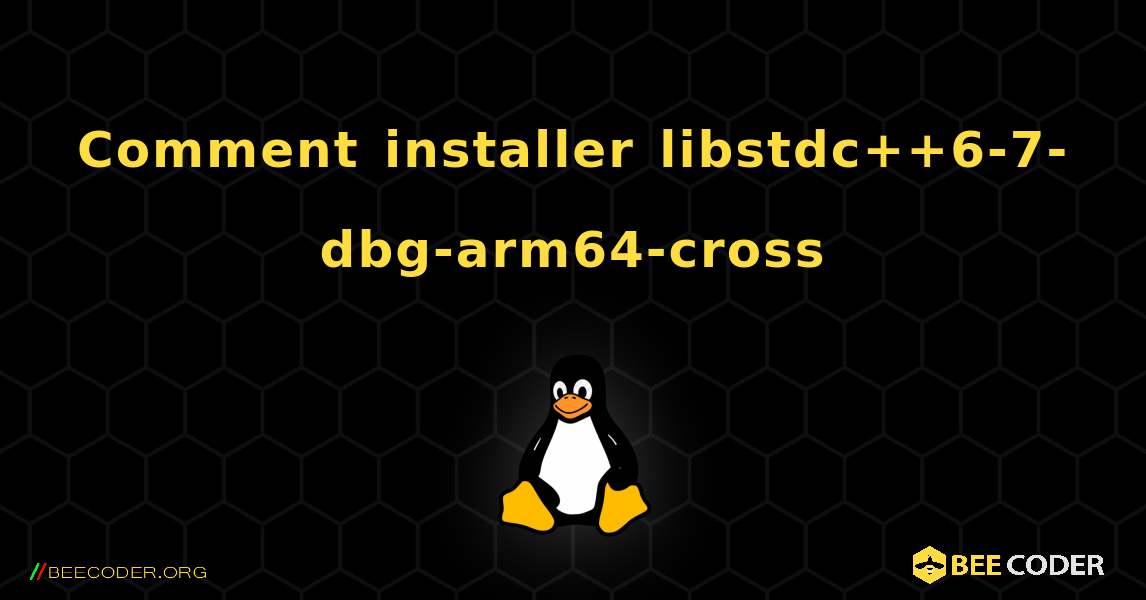 Comment installer libstdc++6-7-dbg-arm64-cross . Linux