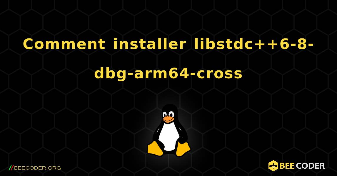 Comment installer libstdc++6-8-dbg-arm64-cross . Linux