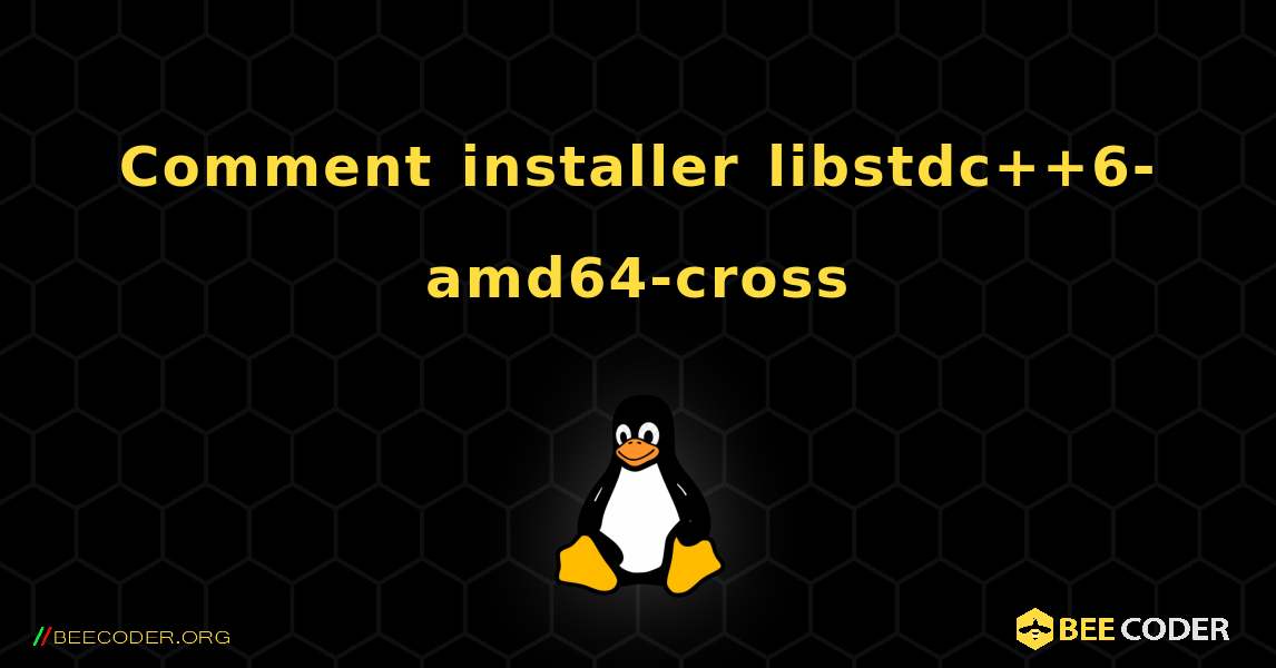 Comment installer libstdc++6-amd64-cross . Linux