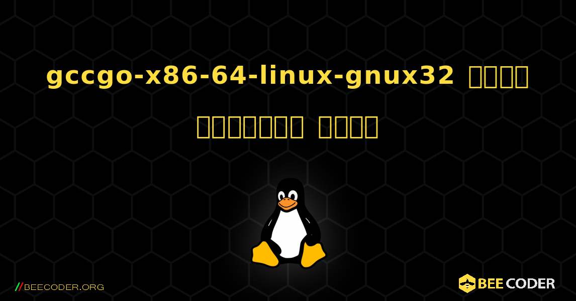 gccgo-x86-64-linux-gnux32  कैसे स्थापित करें. Linux