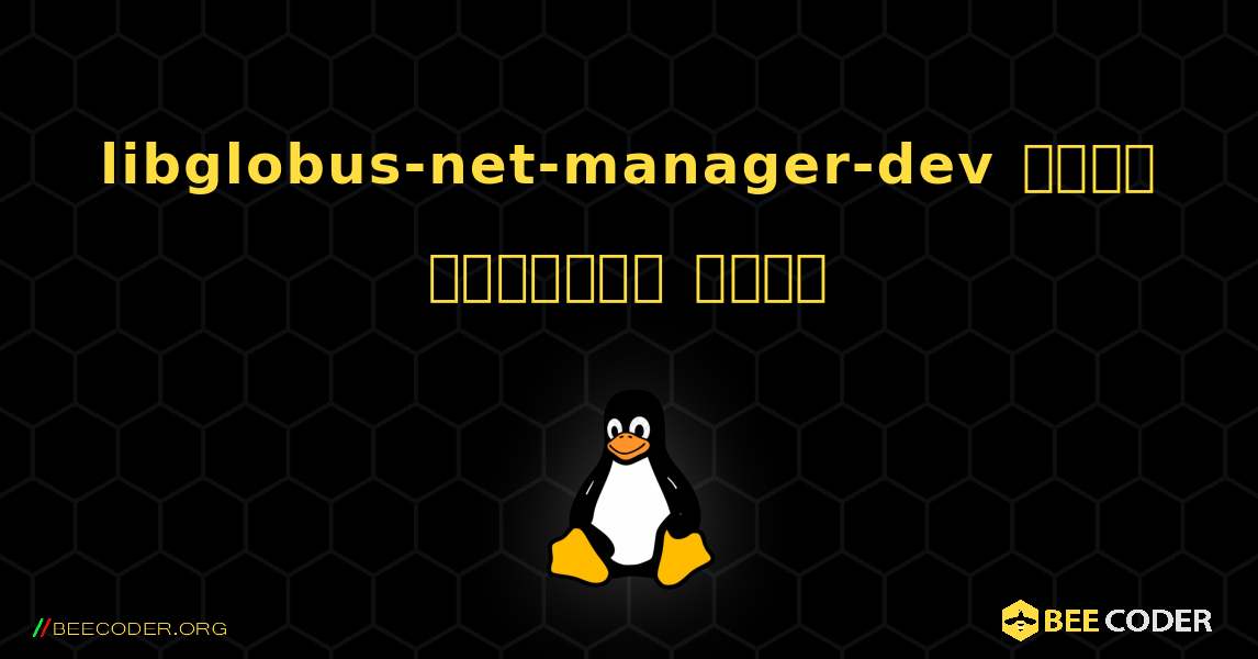 libglobus-net-manager-dev  कैसे स्थापित करें. Linux