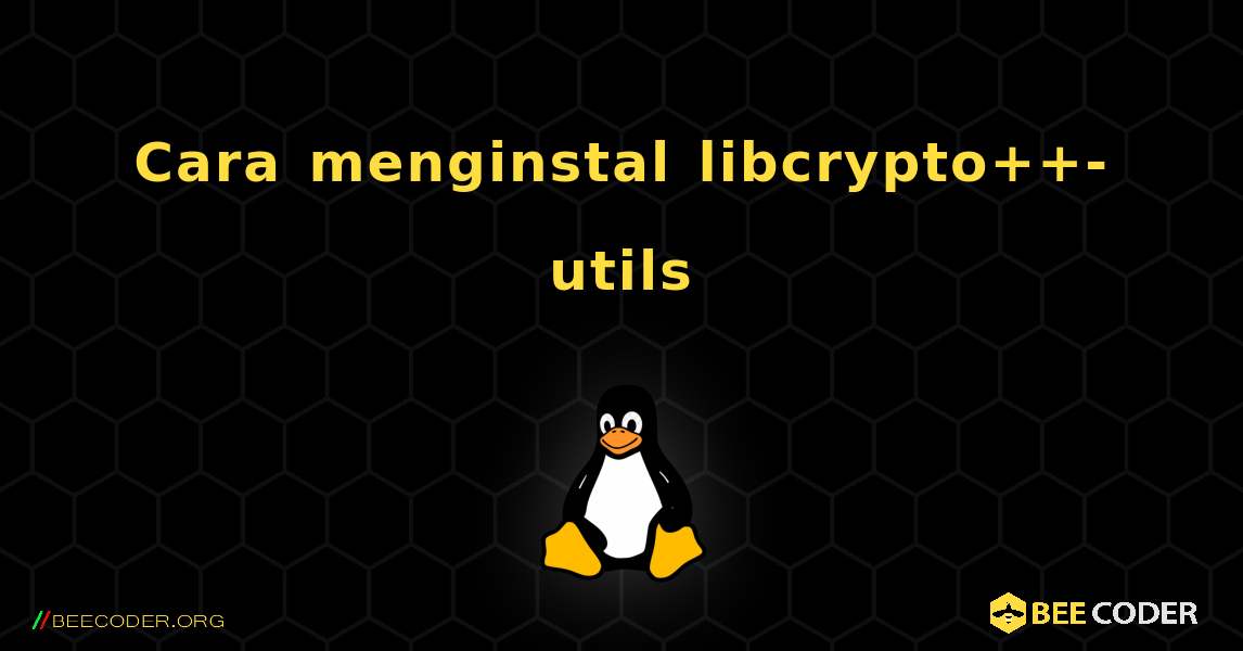 Cara menginstal libcrypto++-utils . Linux