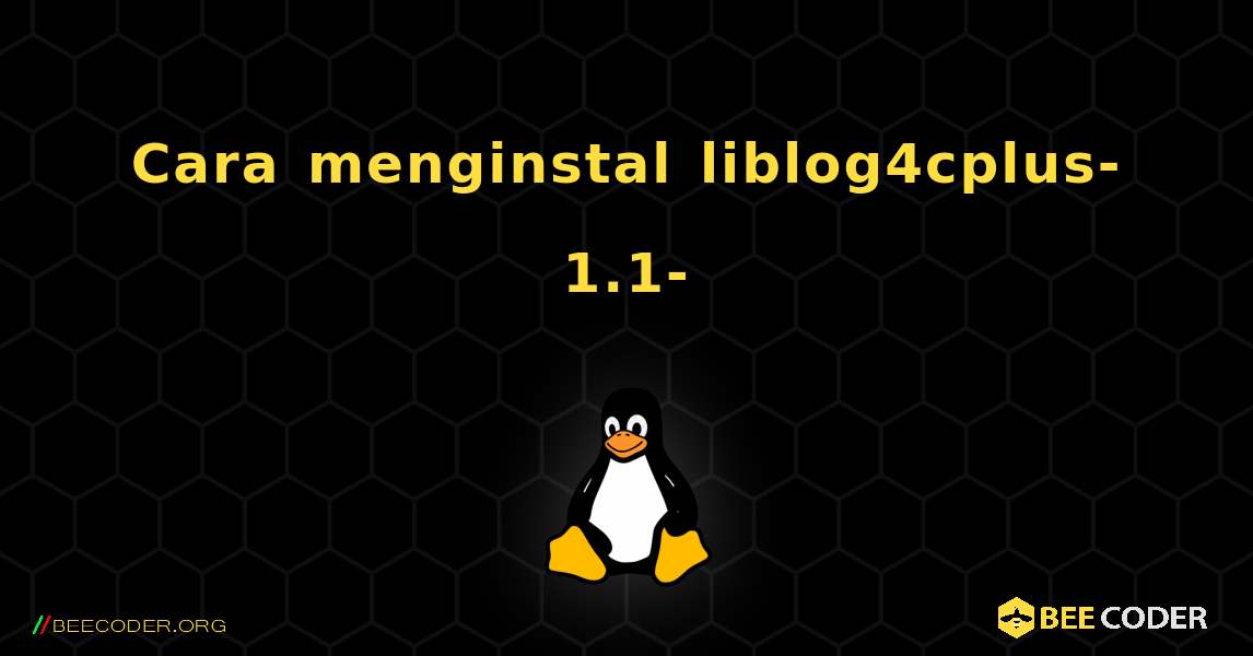 Cara menginstal liblog4cplus-1.1- . Linux