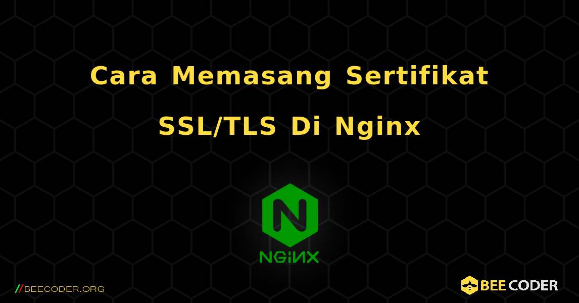 Cara Memasang Sertifikat SSL/TLS Di Nginx. NGINX