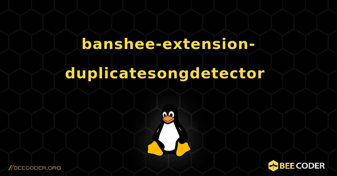 banshee-extension-duplicatesongdetector  のインストール方法. Linux