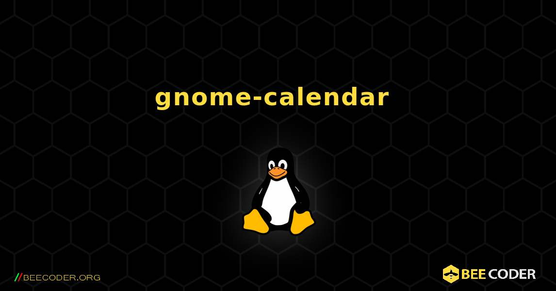 gnome-calendar  のインストール方法. Linux
