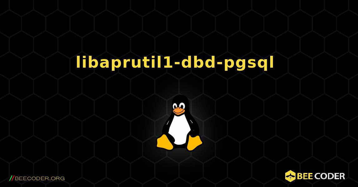 libaprutil1-dbd-pgsql  のインストール方法. Linux
