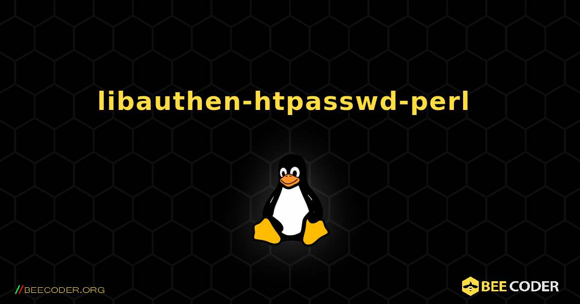 libauthen-htpasswd-perl  のインストール方法. Linux