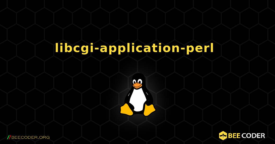 libcgi-application-perl  のインストール方法. Linux