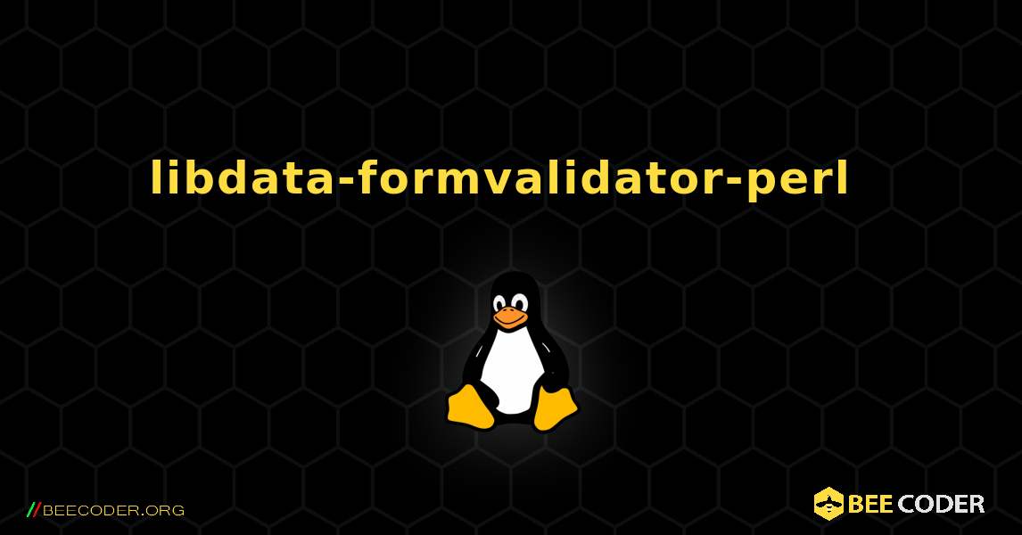 libdata-formvalidator-perl  のインストール方法. Linux