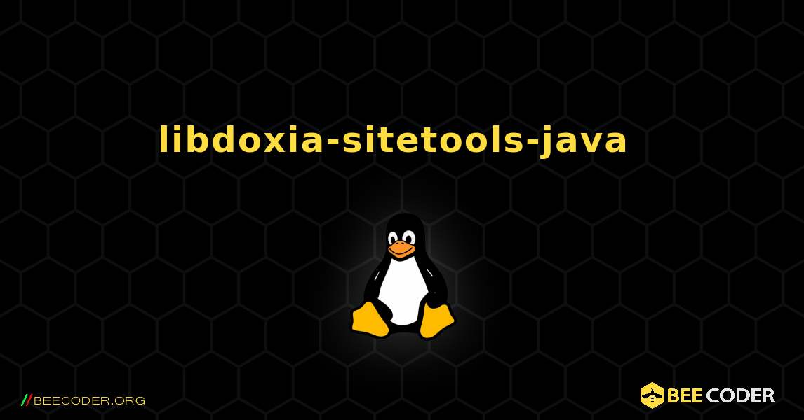 libdoxia-sitetools-java  のインストール方法. Linux